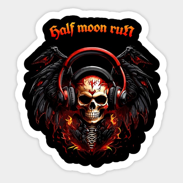 half moon run Sticker by Retro Project